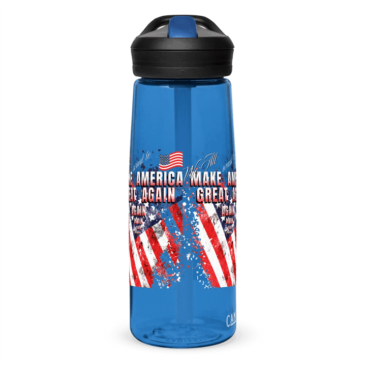 Patriotic Pride Sports Water Bottle for moms dads friends product image (2)