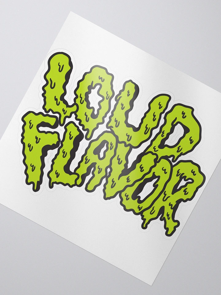 Loud Flavor Slime Sticker product image (1)