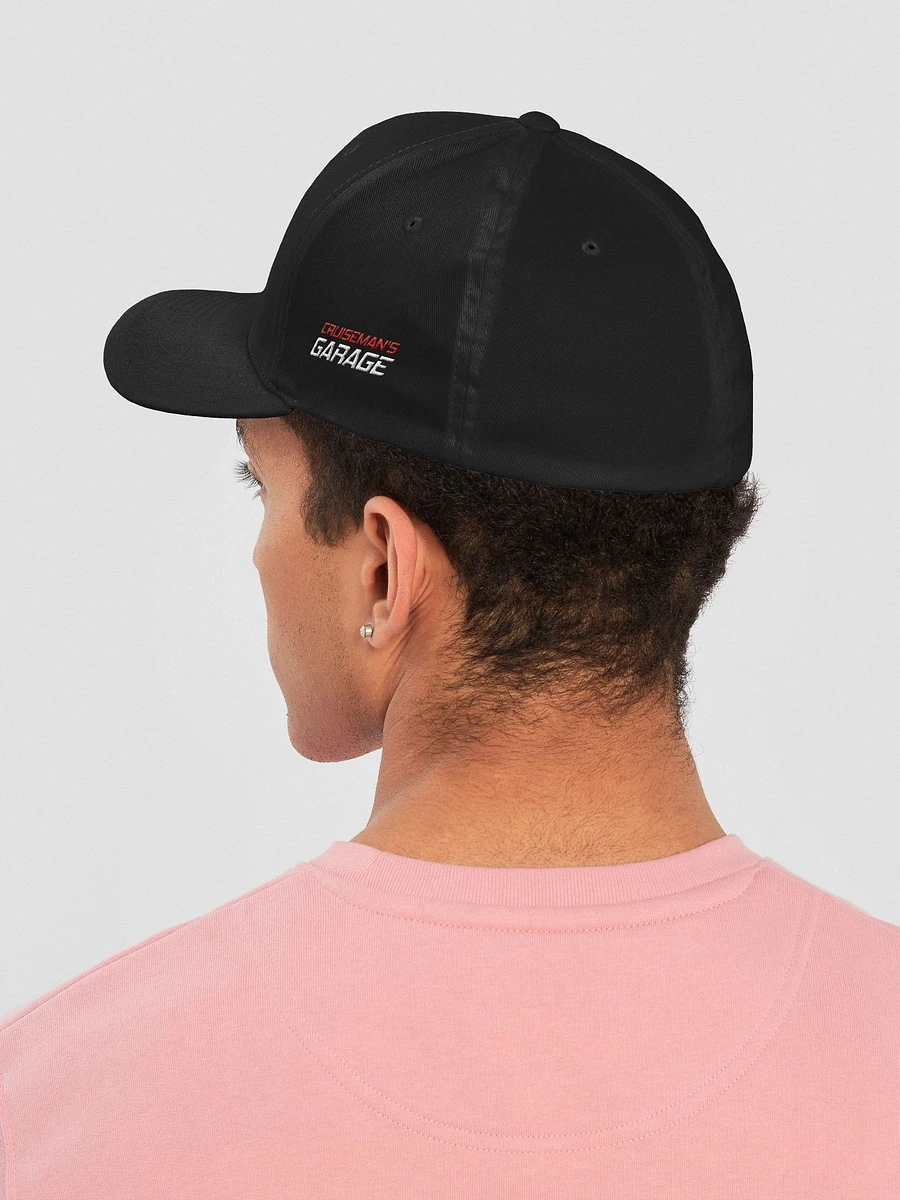Shadow Wing Flexi-Fit Fabric Logo Cap RED product image (13)