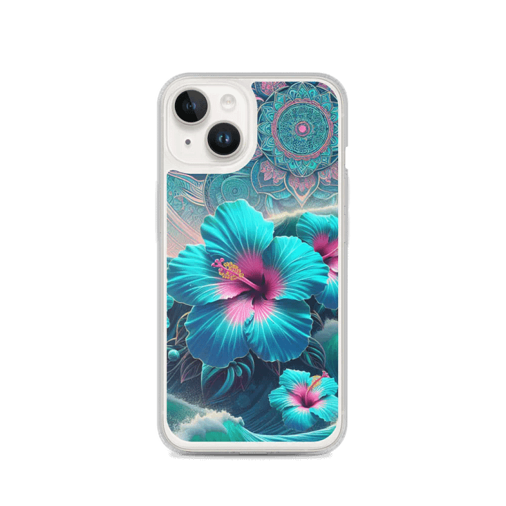 Tropical Hibiscus Mandala iPhone® Case product image (4)