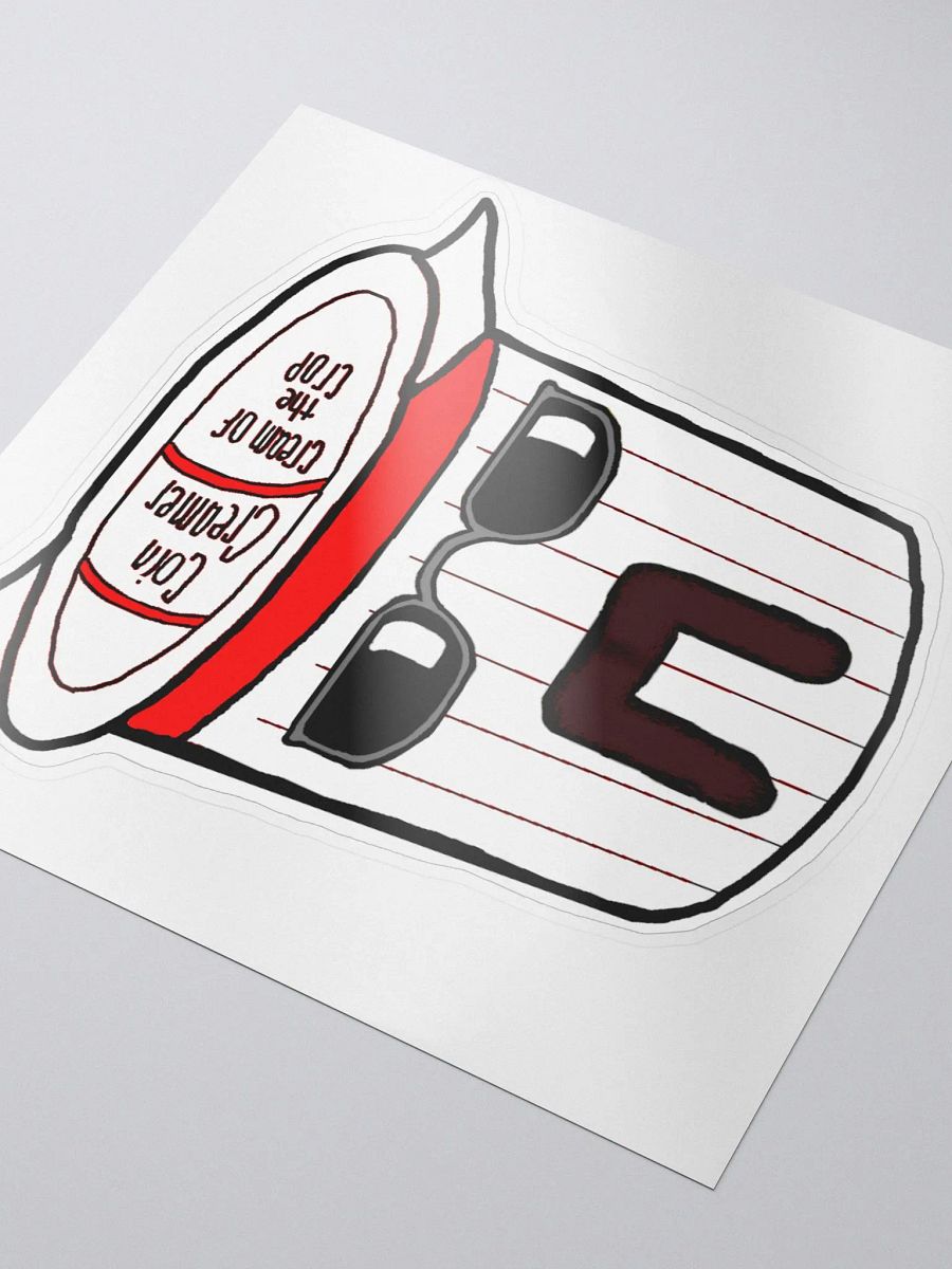Cream of the Crop Sticker product image (3)
