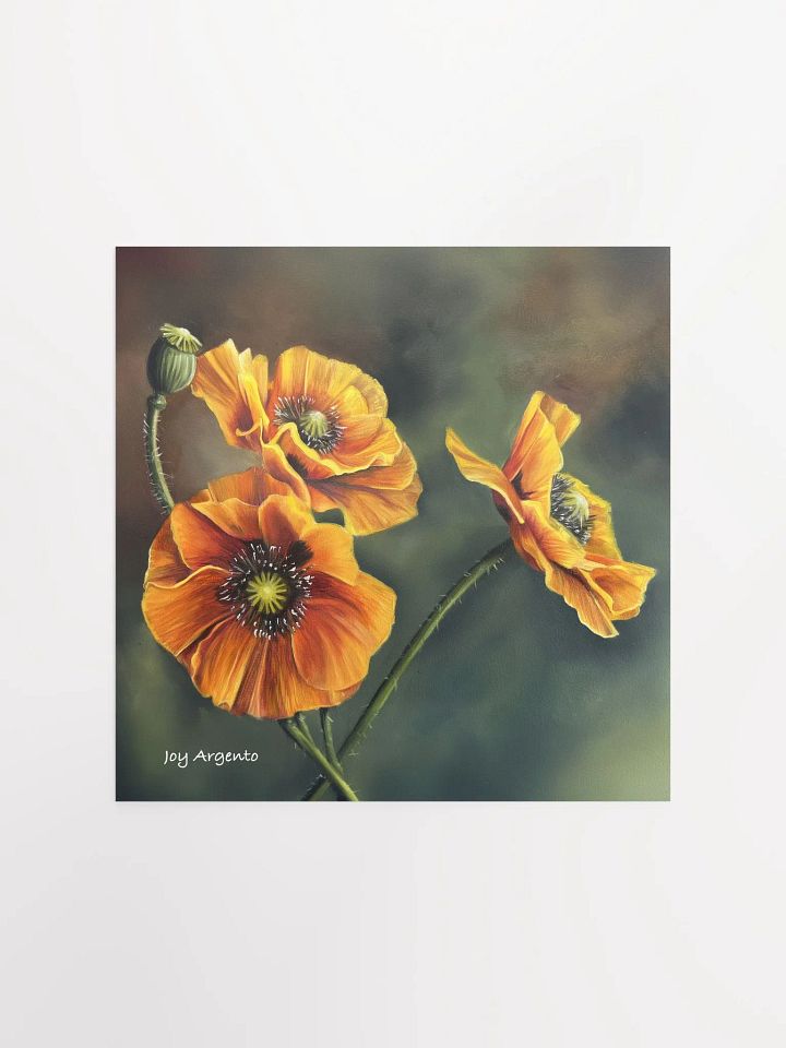 Orange Poppies Print product image (1)