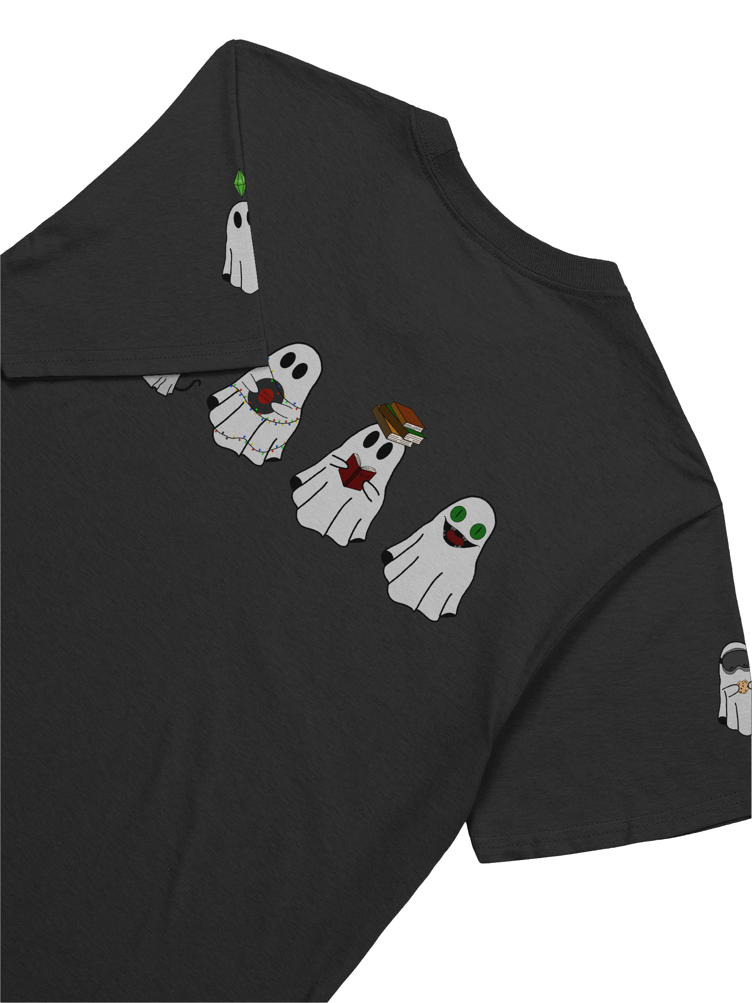 Halloween '25 Unisex Softstyle Ghost Cowboy x Mods T-Shirt product image (8)