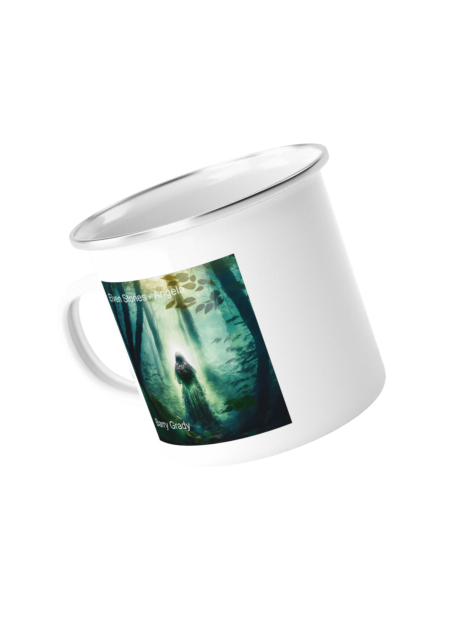 'Elven Stories - Angela' Enamel Mug product image (4)