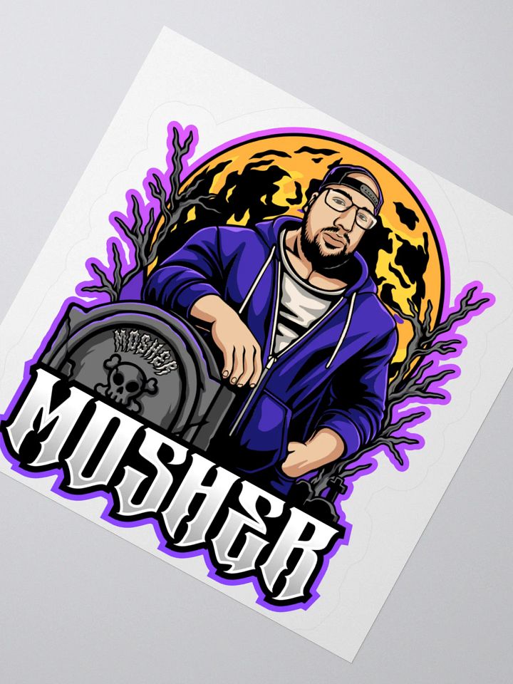 MOSHER GRAVE LOGO STICKER product image (2)