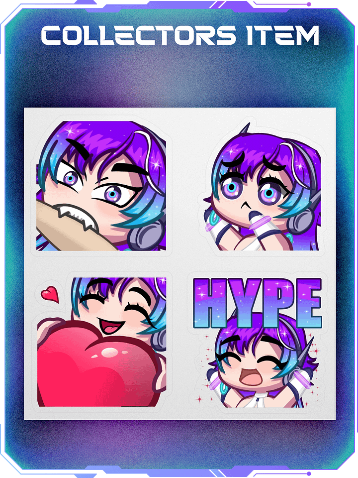 Stickers: Emotes Pt 1 product image (1)