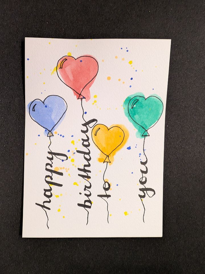 Birthday Card "happy birthday to you" product image (1)