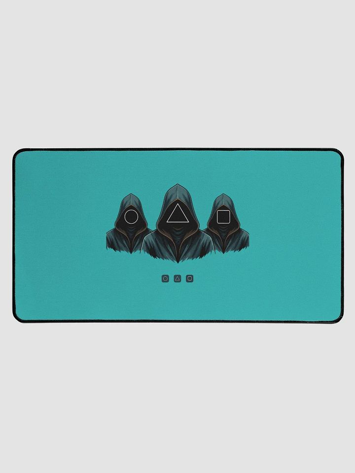 Geometric Hooded Figures Desk Mat product image (1)