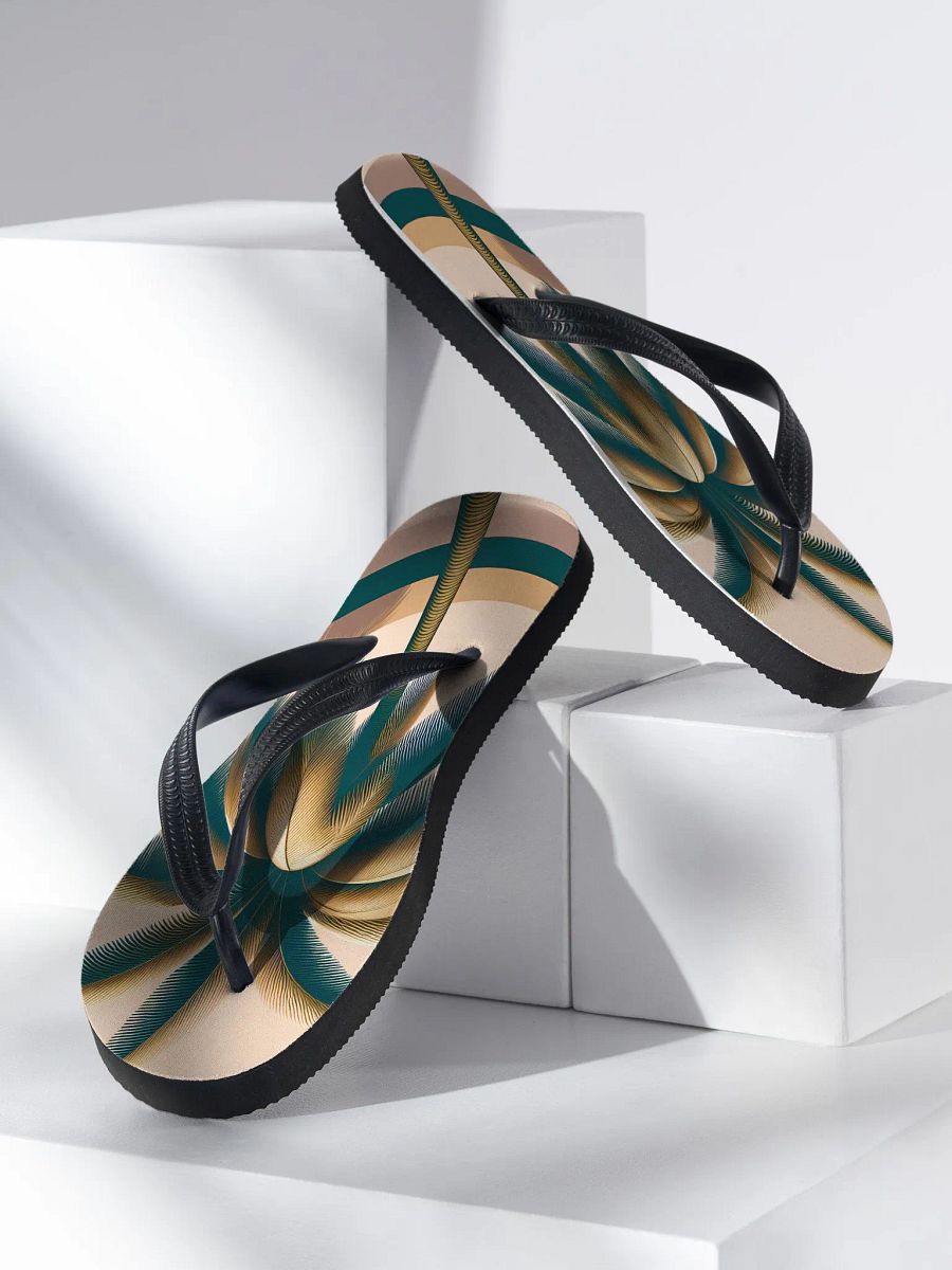 Sunset Palms Flip Flops product image (3)