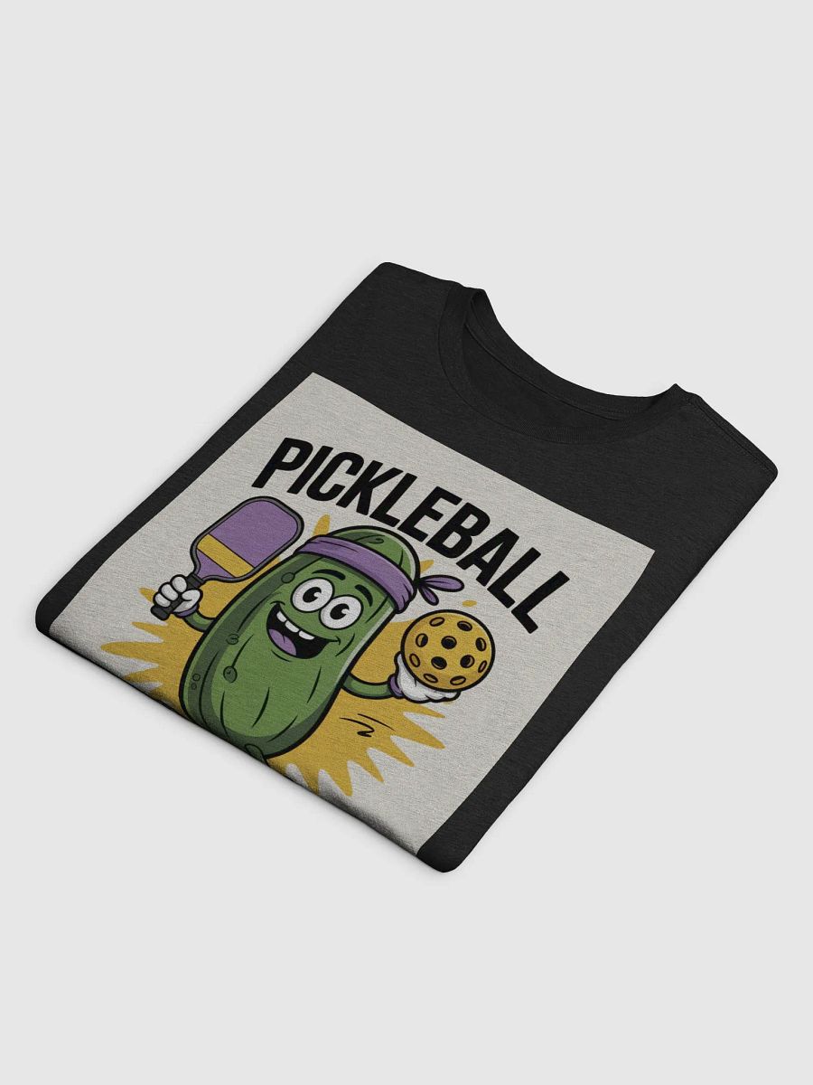 "Pickleball Power" Cartoon Pickle Graphic Tee – Royal Blue product image (22)