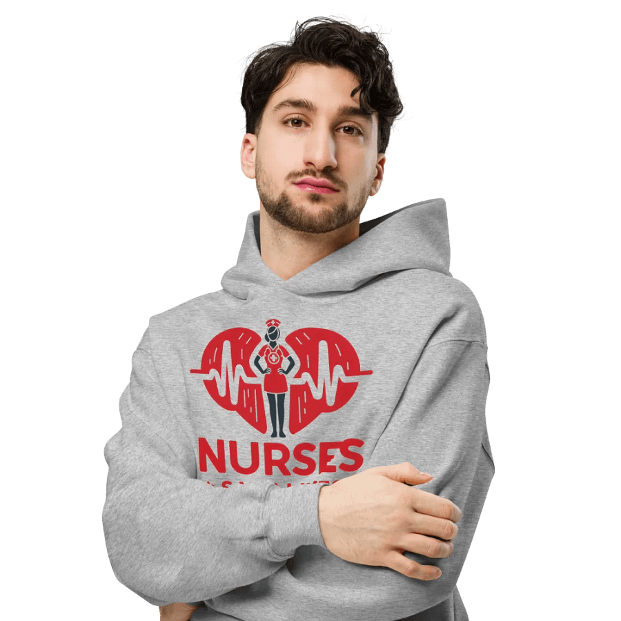 Heartbeat Hero Nurse Hoodie product image (36)