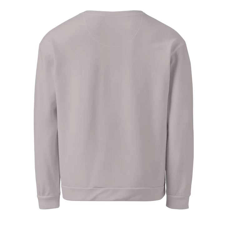 Plain Gray True Summer Unisex Recycled Polyester Heavyweight Premium Sweatshirt by Treasure Pie product image (2)