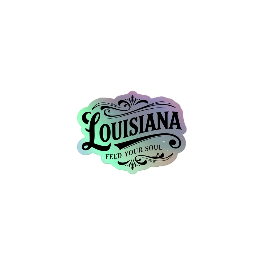 Louisiana Soul Kiss-Cut Holographic Sticker Sheet product image (1)