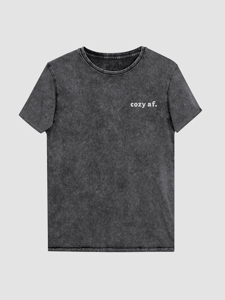 Cozy AF Denim T-Shirt product image (2)