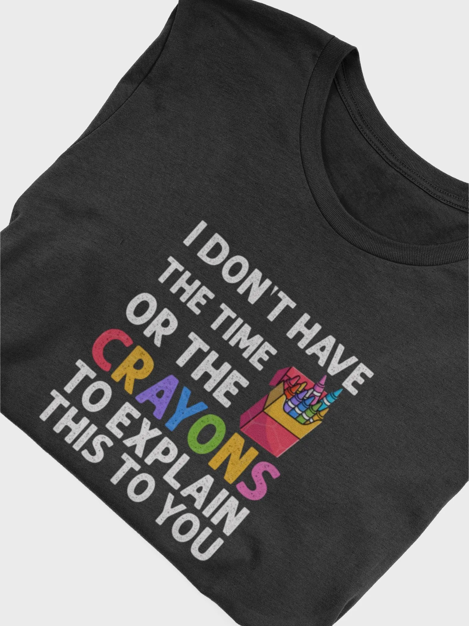 Crayons T-shirt product image (46)
