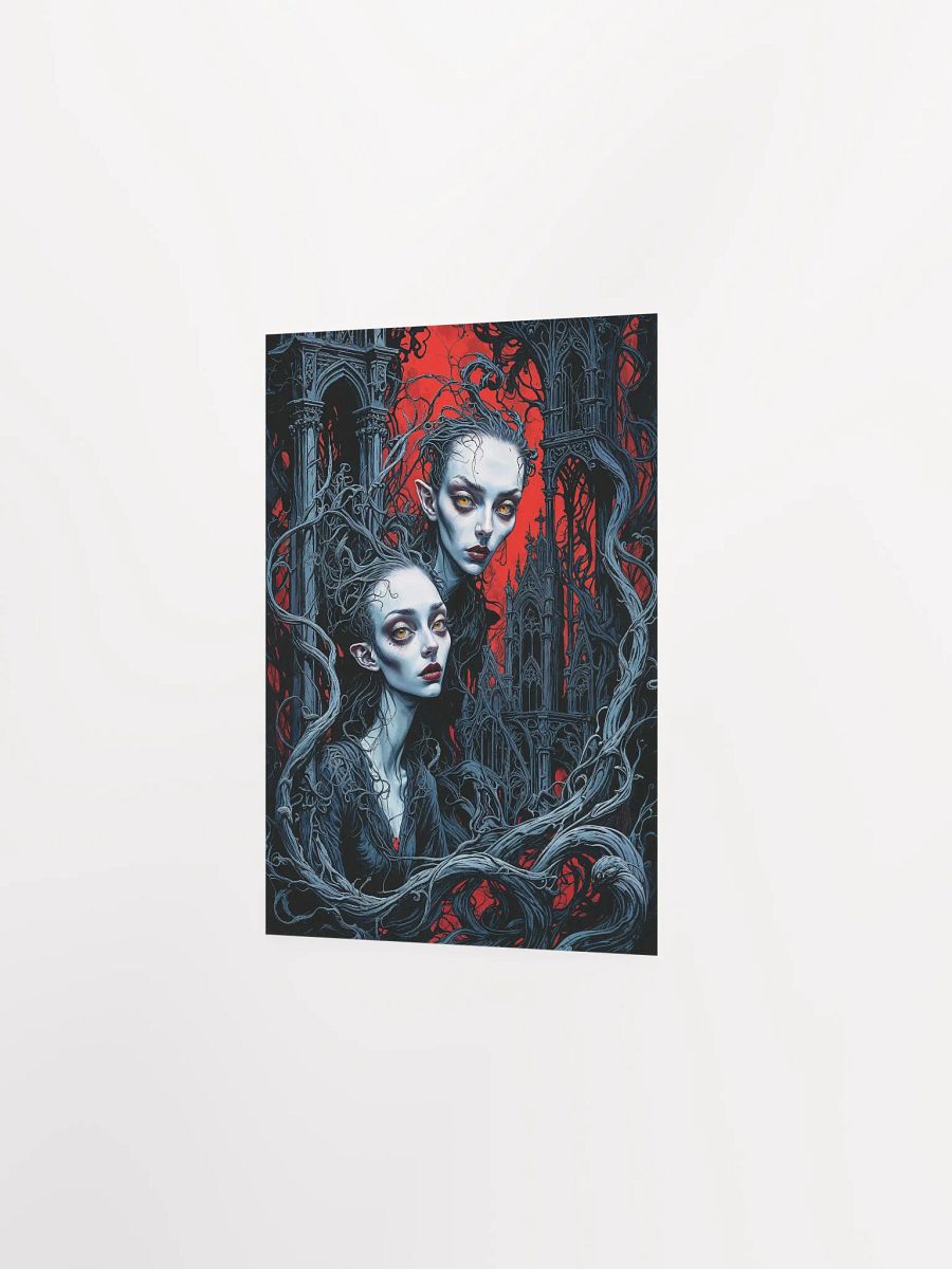 Blood Moon Sisters Matte Poster product image (12)