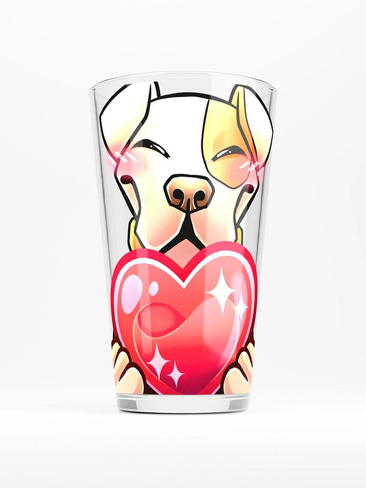 HEART Pint Glass product image (1)