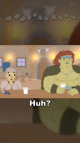 Dungeon Soup on YT - BBQ ORC #dungeonsoup #fyp #animated #animation #fantasy #dnd #barbarian #chaoticgood