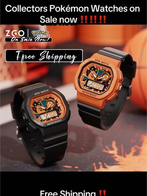 New 2025 Collectors Pokémon watches on sale now! 🔥 #collector #pokemon #pokemontiktok #pokemoncommunity #watches #watchtok #summerfinds #fypシ゚viral #fypシ #fypage #fyppppppppppppppppppppppp 