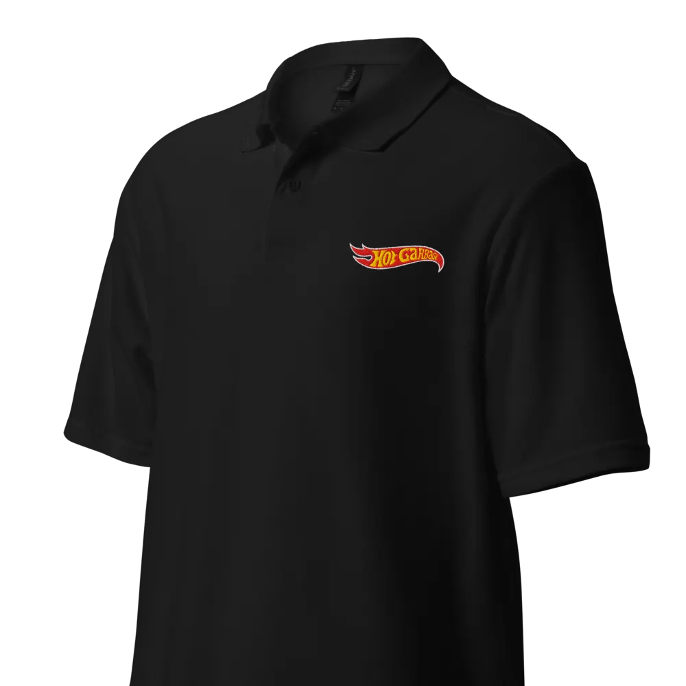 HOT GARBAGE UNISEX EMBROIDERED POLO product image (2)