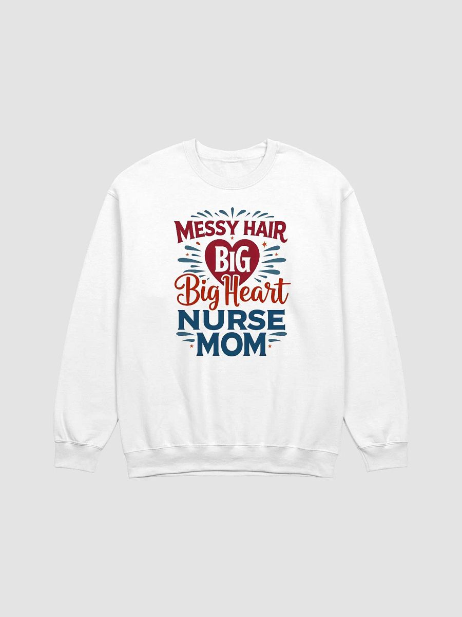 Big Heart Nurse Mom Crewneck Sweatshirt product image (8)