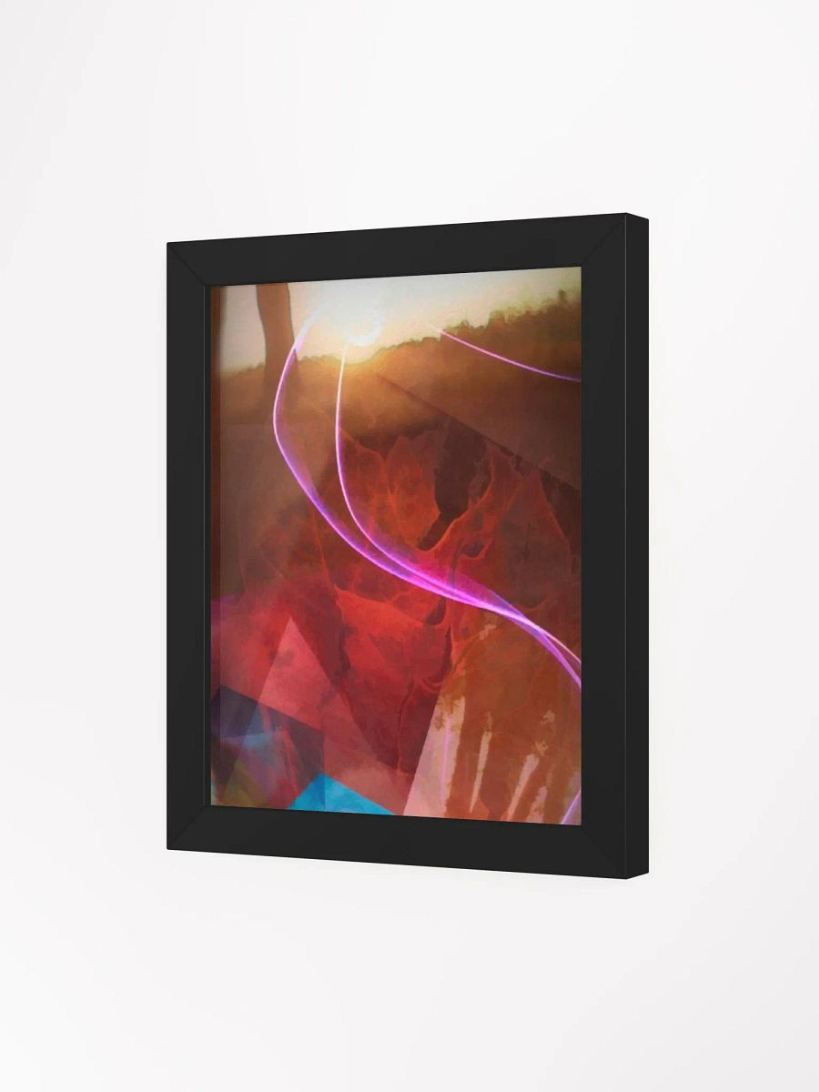 Leaf In a Sunset Framed Poster product image (38)