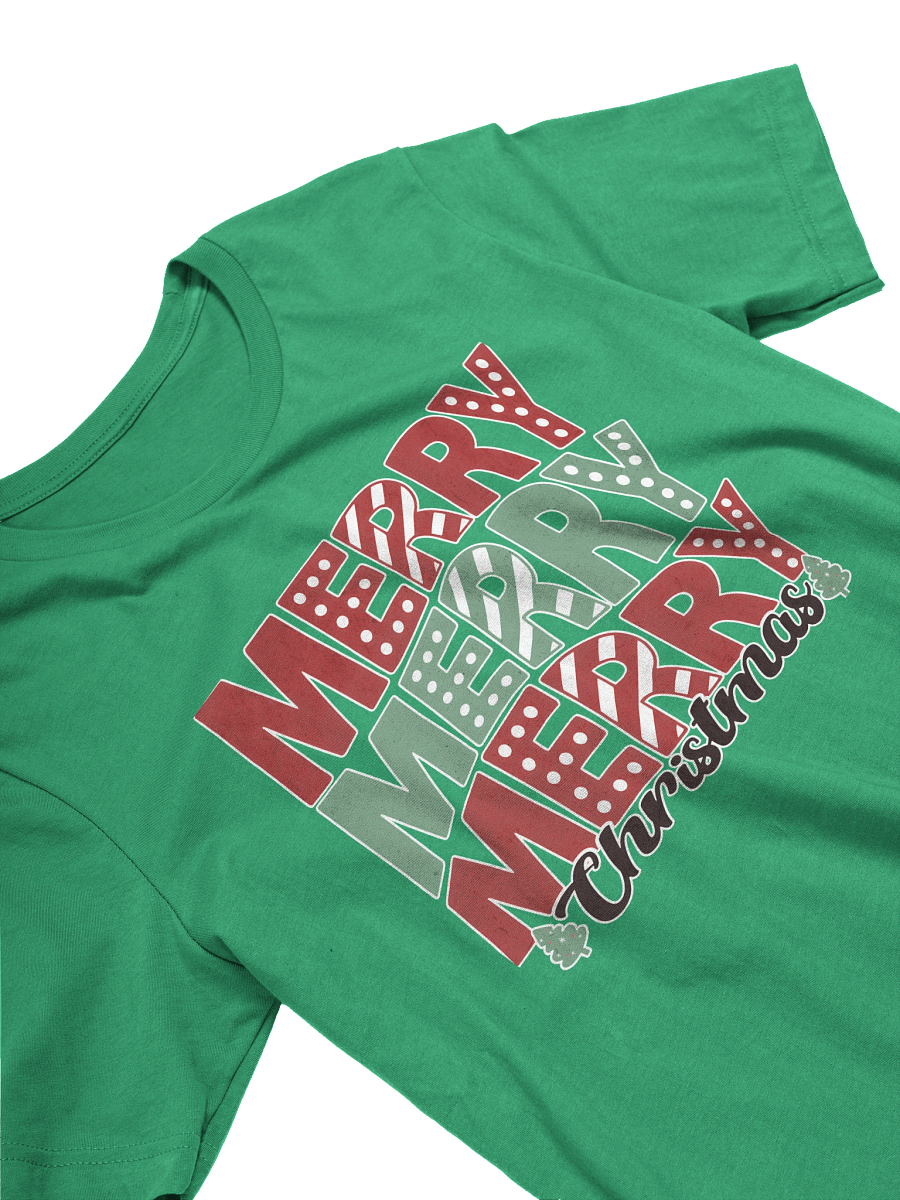 Merry Merry Merry Christmas Tee product image (4)