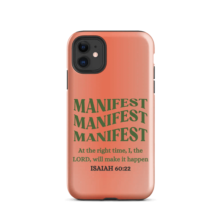 Manifest iPhone® Tough Case product image (24)
