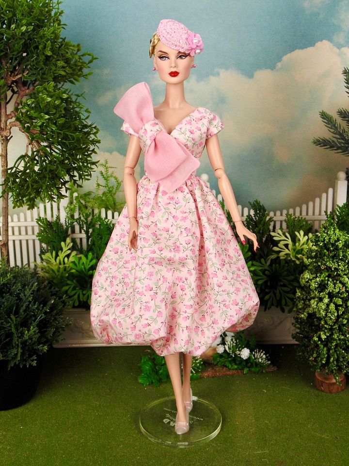 Janae Pink OOAK fashion for 12” fashion dolls product image (2)