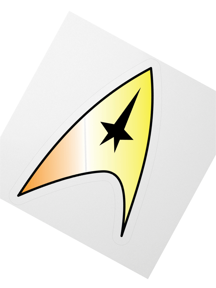 Maverique Pride Gradient Starfleet Sticker product image (5)