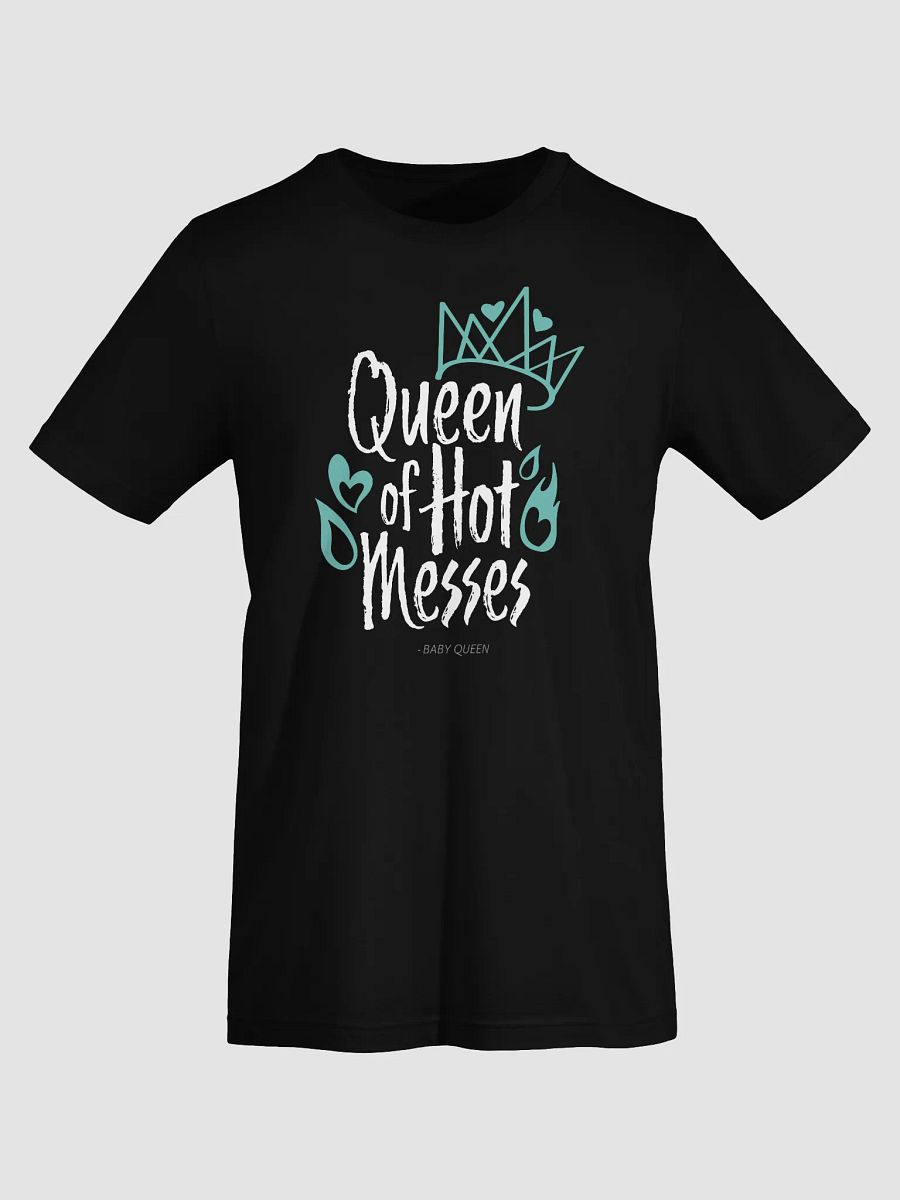 Queen of Hot Messes Short Sleeved T-Shirt (Dark Colours) product image (7)