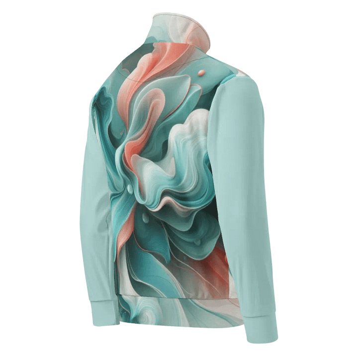 Swirling Serenity Recycled Track Jacket | Ai Design product image (2)