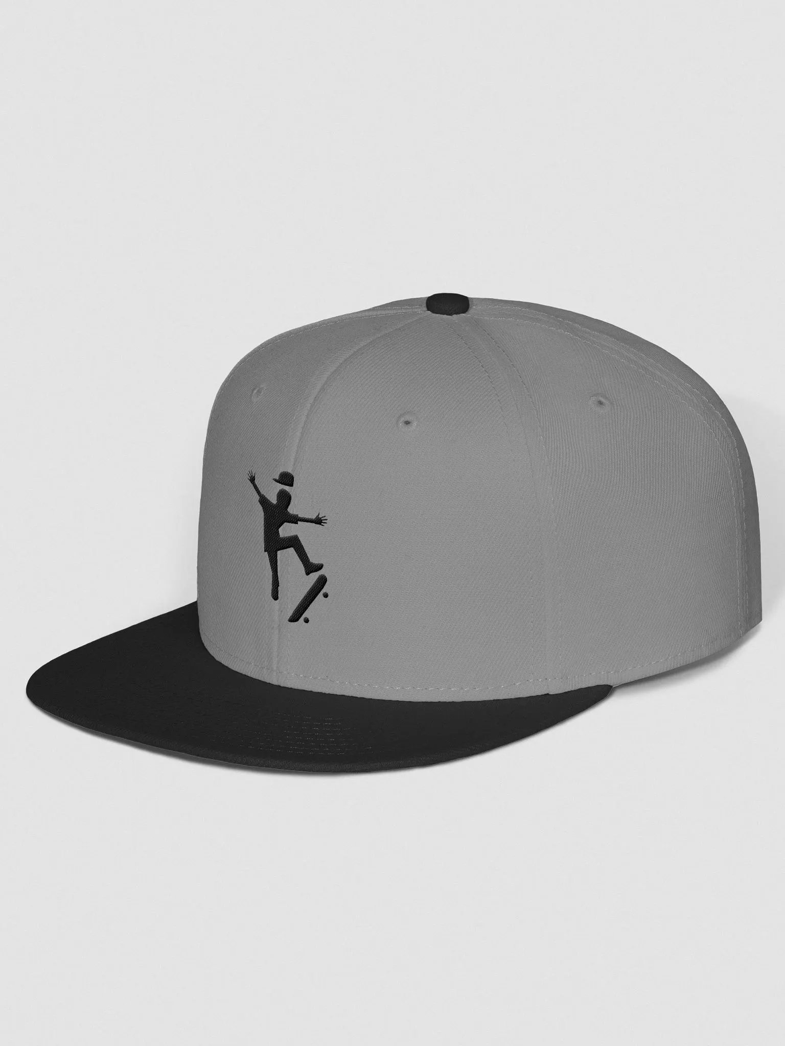 Dazzle Deck Grey & Black Baseball Cap product image (2)