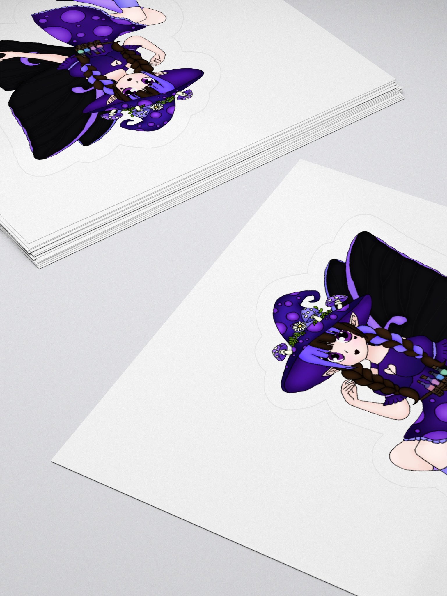 Mushroom Witch Mystic Sticker product image (10)