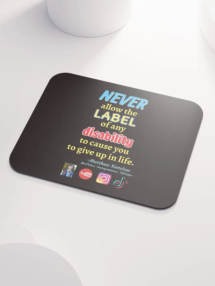 Mouse Pad [Quote 3] product image (1)