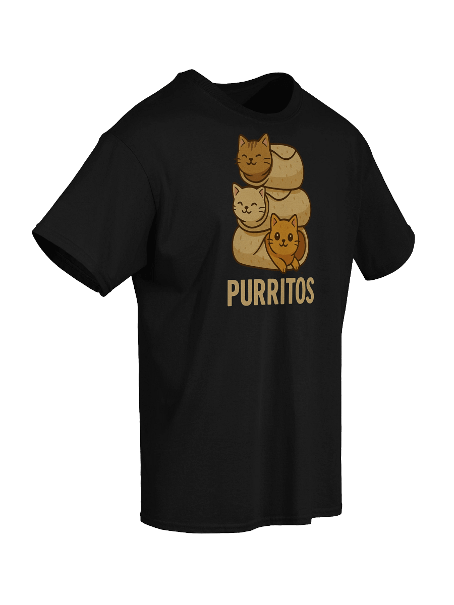 Purritos Cat Burrito Funny T-Shirt – Purrfect for Cat Lovers product image (41)
