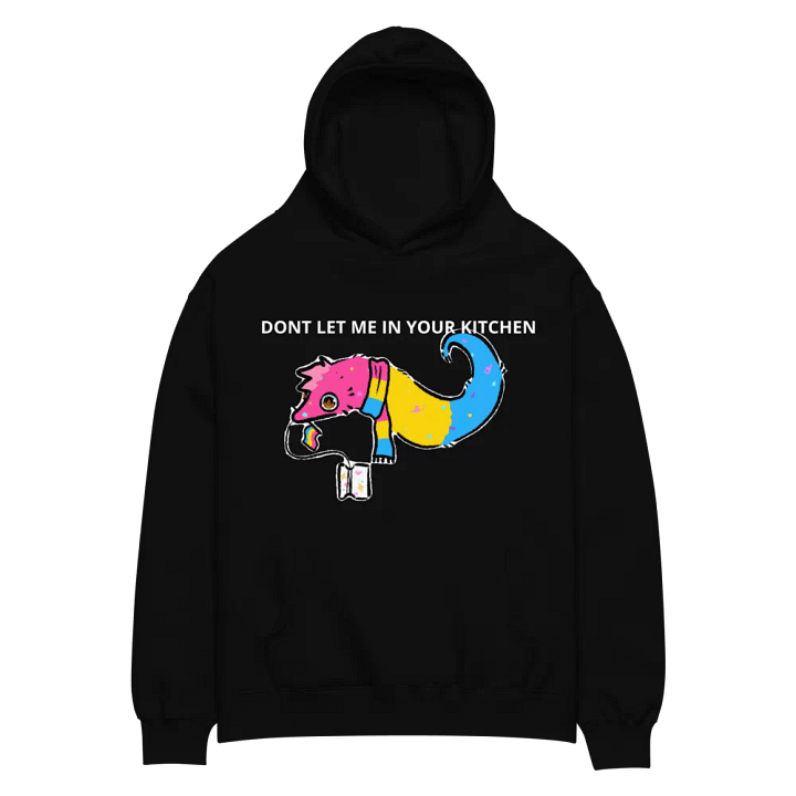 Don’t let me in your kitchen hoodie product image (2)