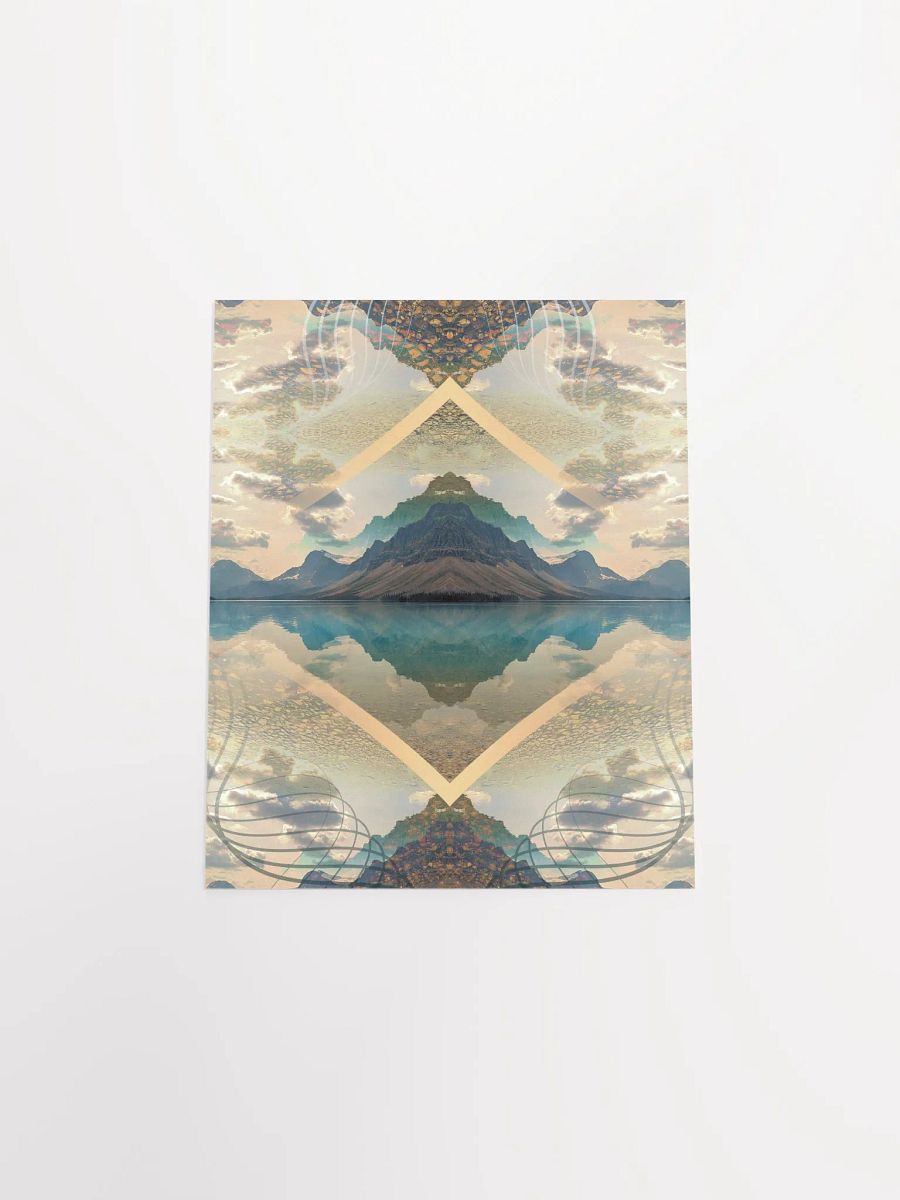 Geometric Art Print - Reflections (Original) product image (10)