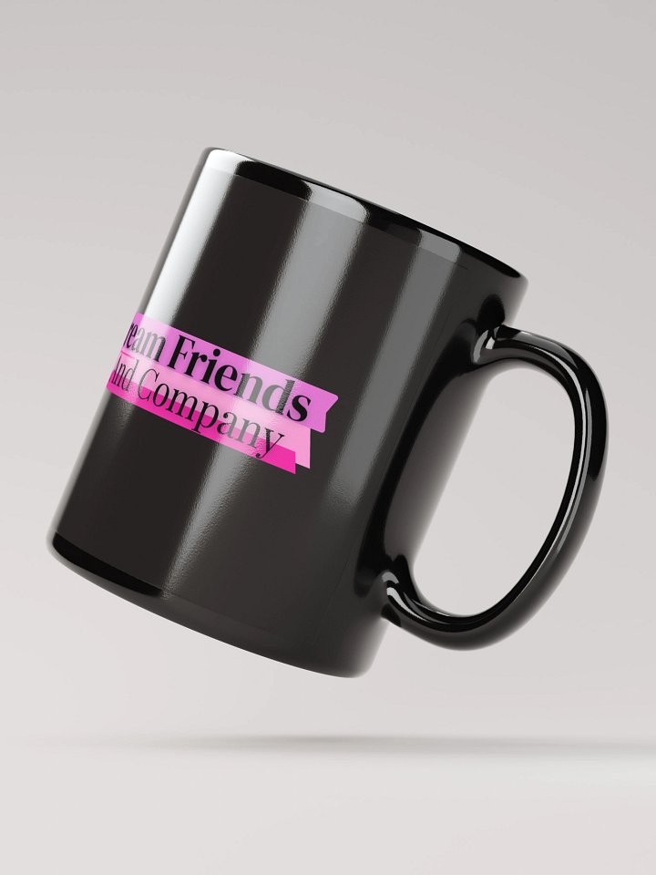 The Stream Friends And Company Black Mug product image (3)