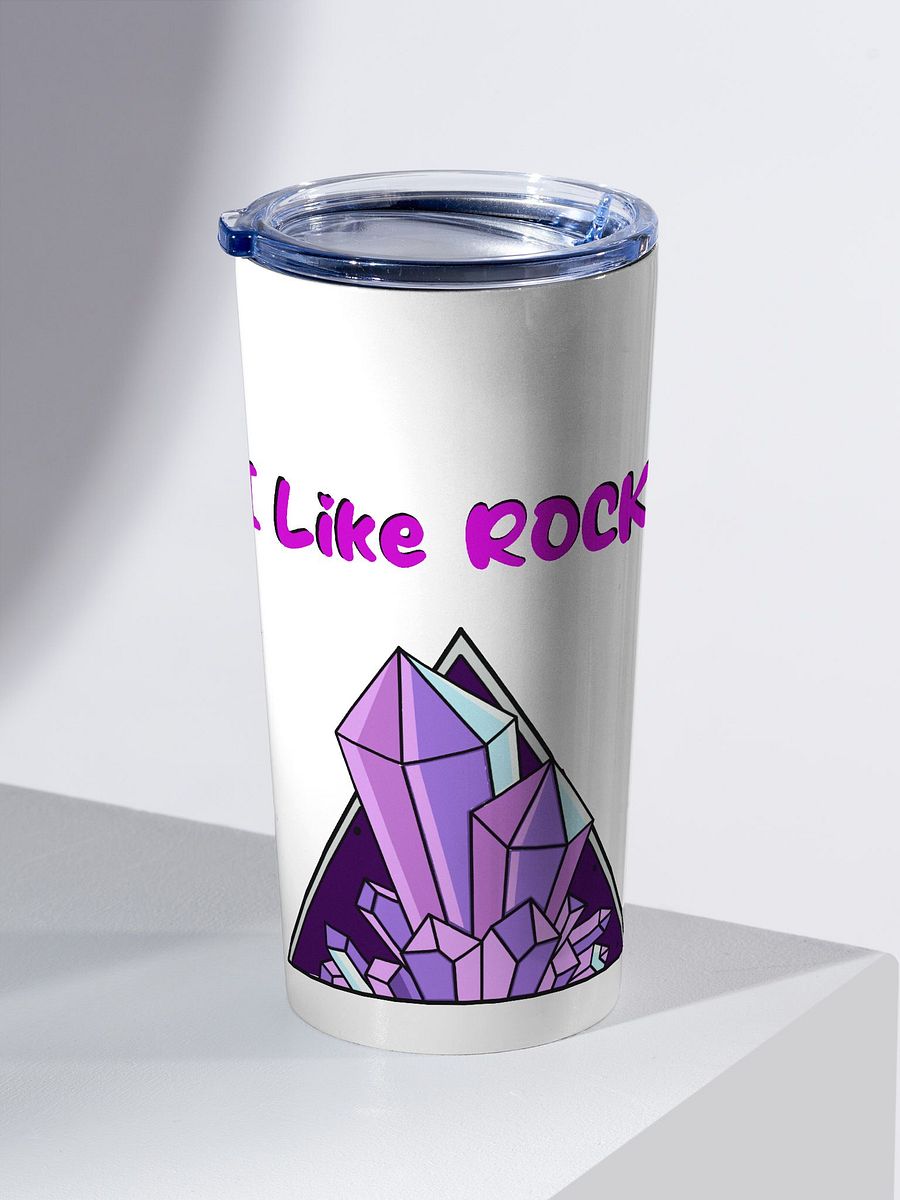 I Like rocks Stainless sleet Tumblr 20 oz product image (2)