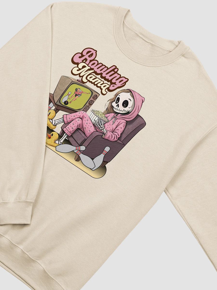 TV Bowling Mama Skeleton Sweatshirt product image (2)