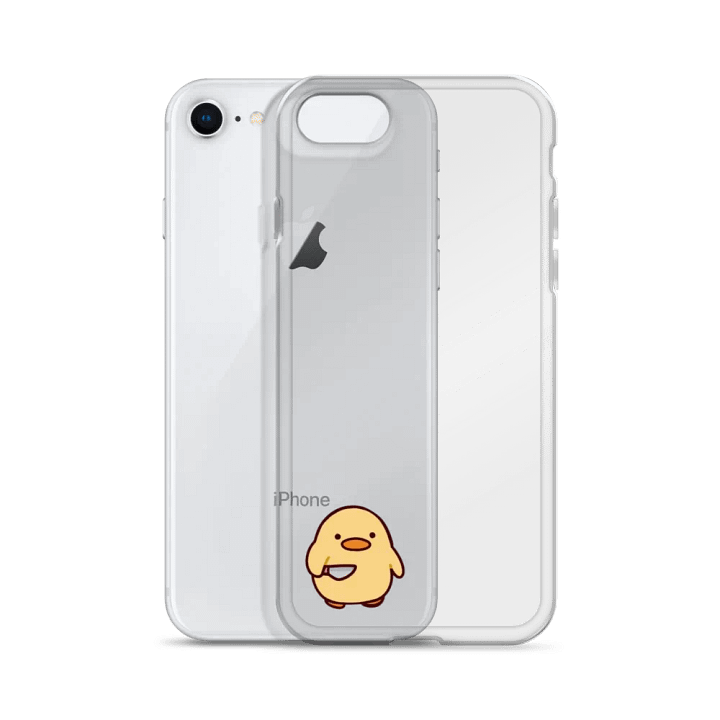 Clear Case for iPhone - Cute Ducky Design product image (328)