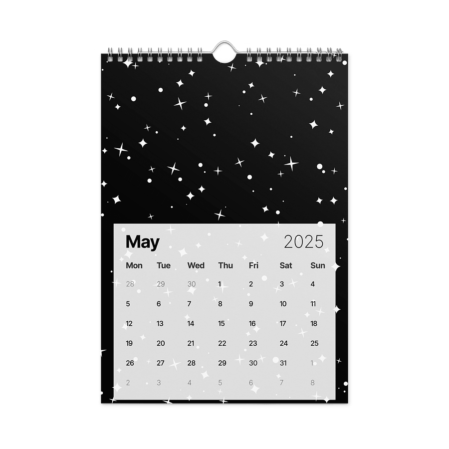 Starry Nights 2025 Customizable Wall Calendar product image (10)