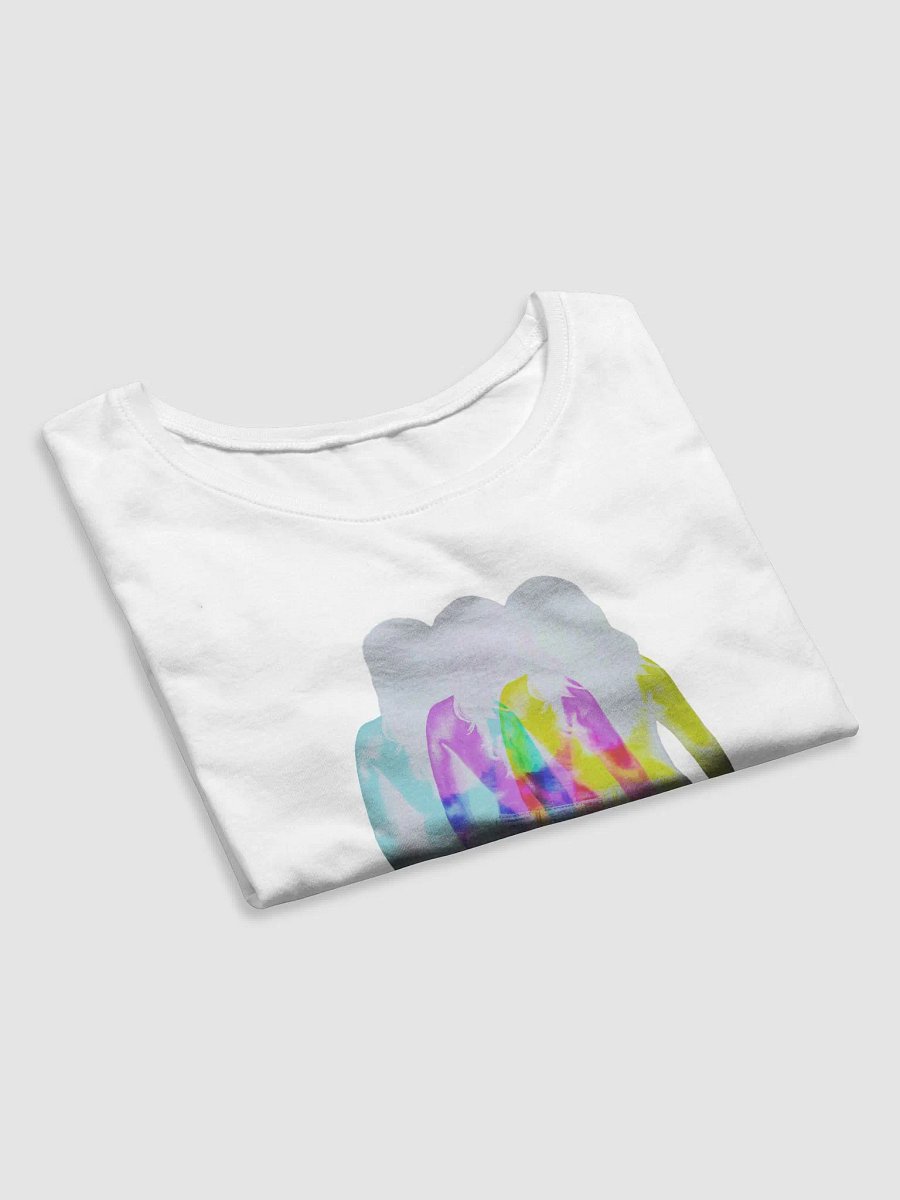 Tri-Figure Holographic Crop Tee product image (7)