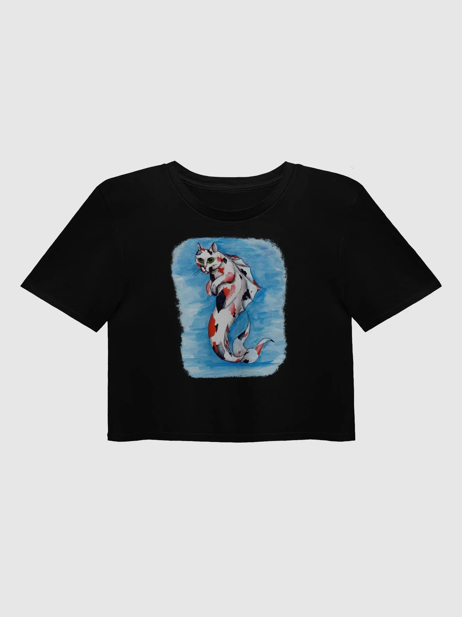 Mermeow Calico Crop Top product image (3)