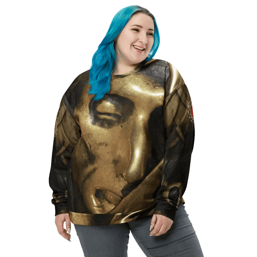 The Golden Christ Sweatshirt product image (1)