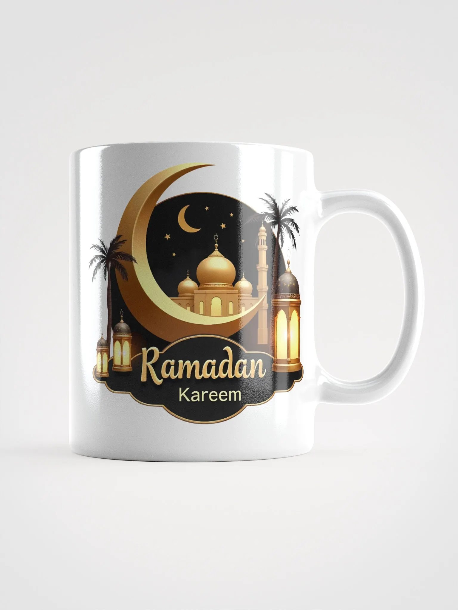 Golden Ramadan Kareem Mug – Celebrate the Holy Month in Style product image (3)