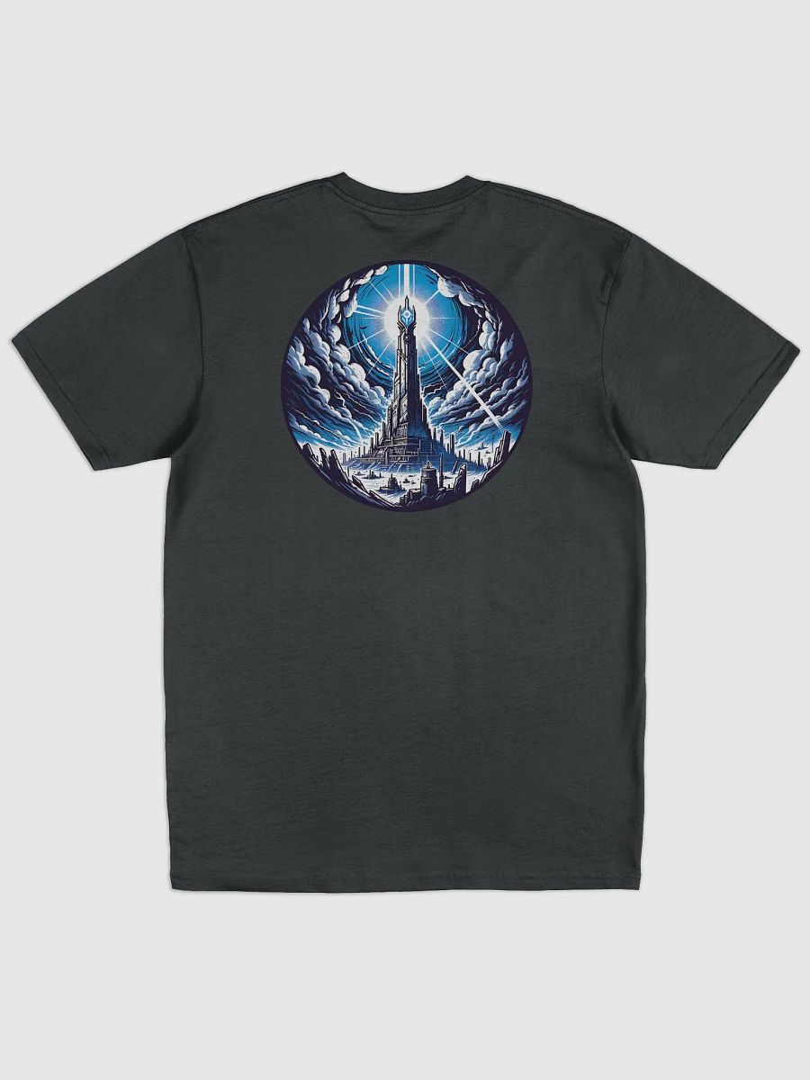 Arcane Clock and Mage Tower T-Shirt – Fantasy Meets Everyday Style 🕰️✨ product image (12)