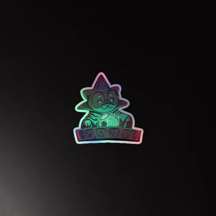 Ponder the Orb - Holographic Sticker product image (3)