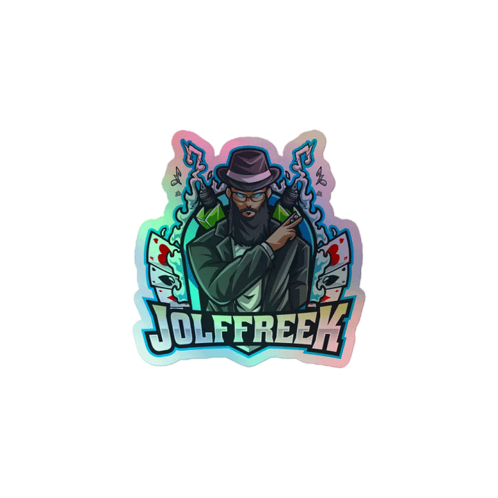 Jolffreek Error Holographic Sticker product image (1)